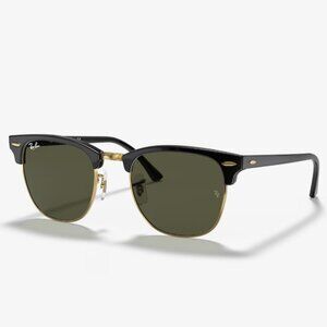 Ray Ban Black Gold RB3016 Clubmaster Classic Glasses Frames ONLY - Unisex